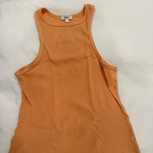 Agolde Orange Racer Tank